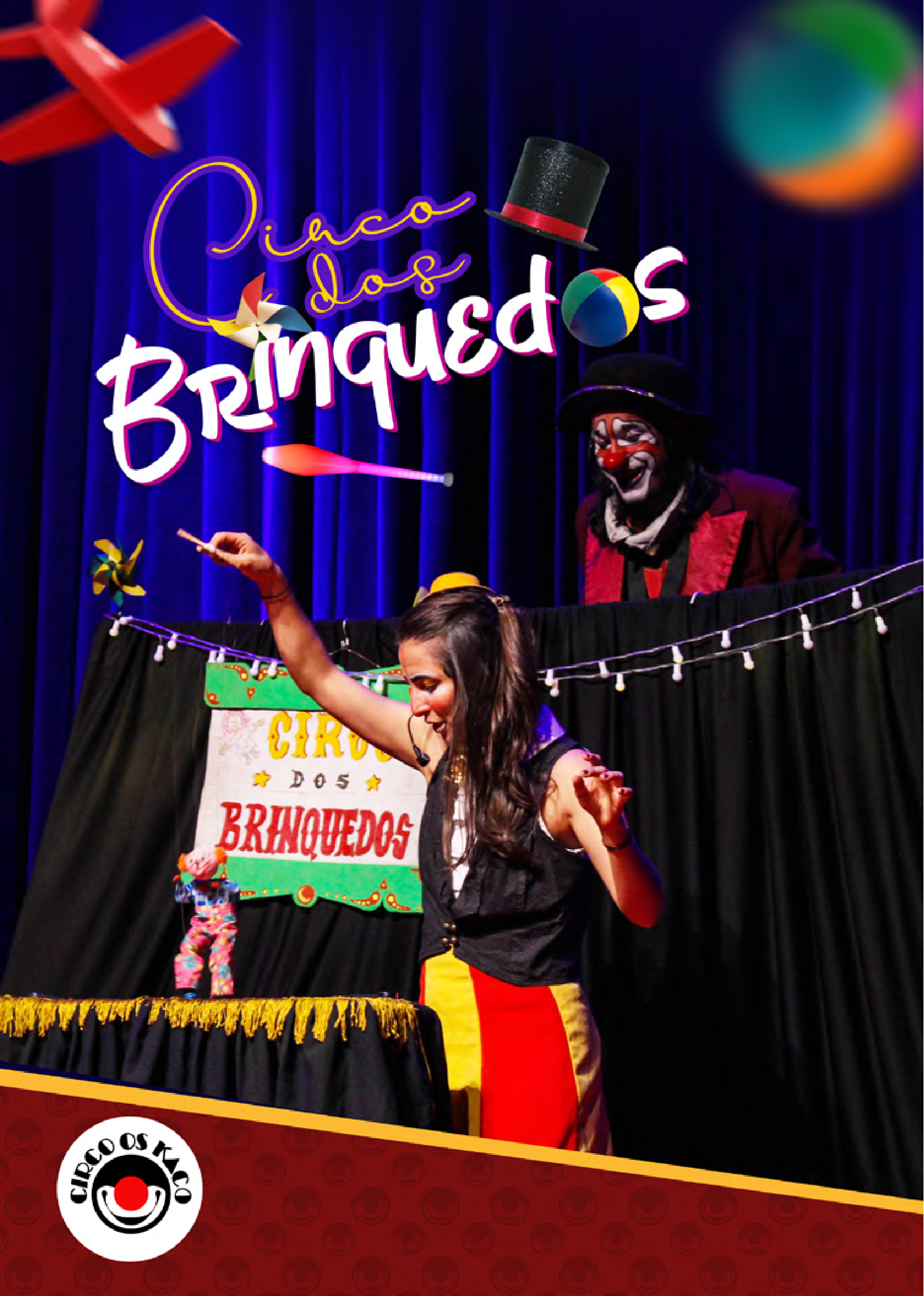 Imagem do espetáculo Circo dos Brinquedos